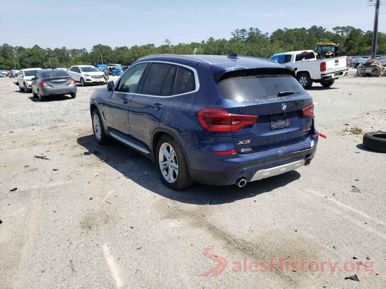 5UXTR7C56KLF33668 2019 BMW X3