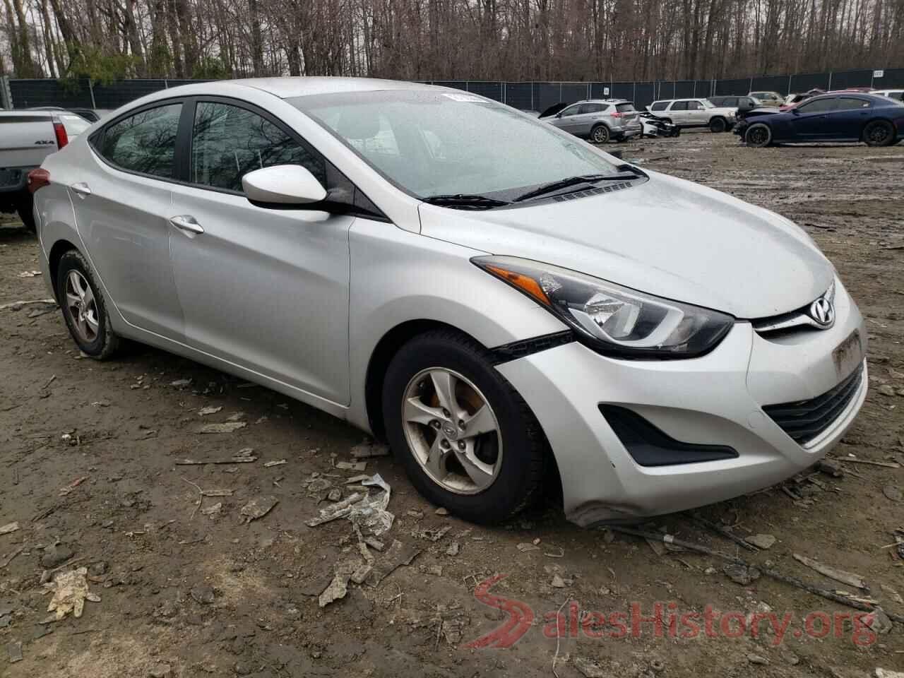 KMHDH4AE0EU172066 2014 HYUNDAI ELANTRA