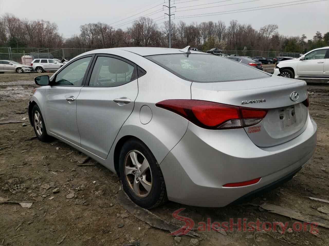 KMHDH4AE0EU172066 2014 HYUNDAI ELANTRA