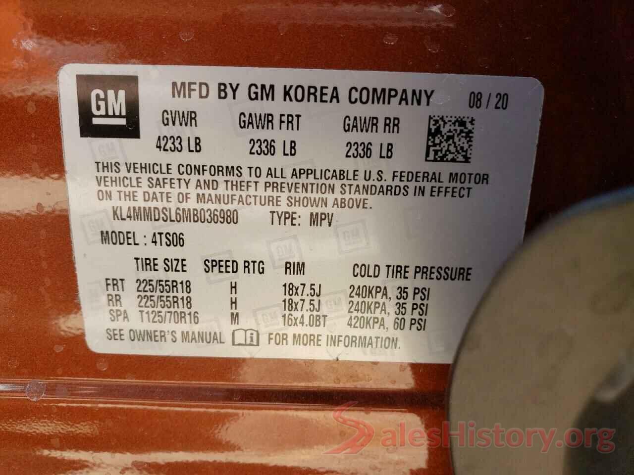 KL4MMDSL6MB036980 2021 BUICK ENCORE