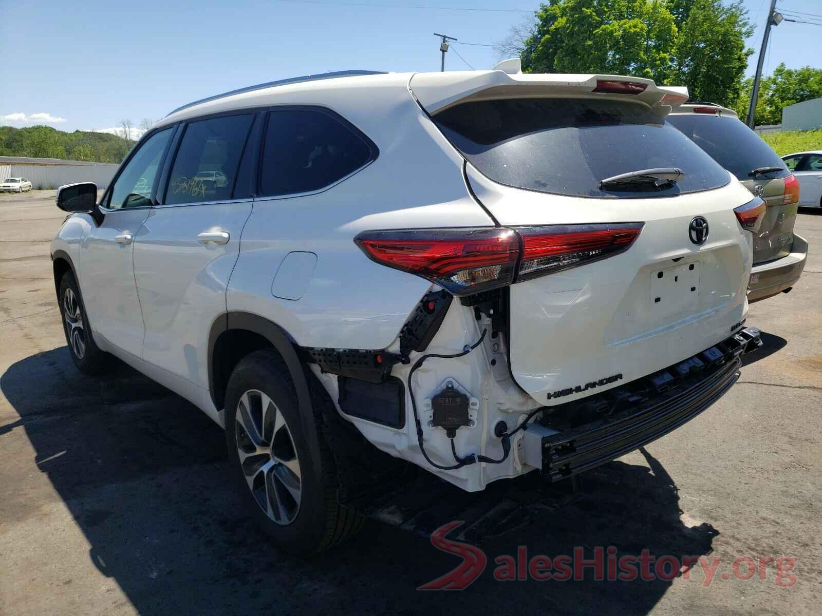 5TDGZRBH8LS049511 2020 TOYOTA HIGHLANDER