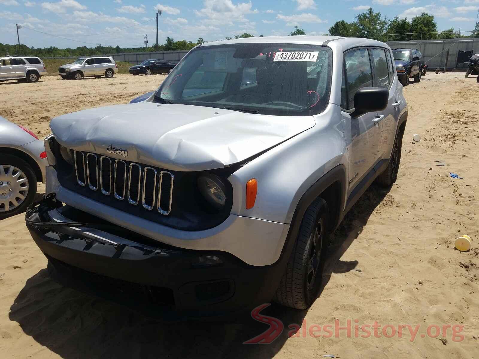 ZACCJAAT7GPD43806 2016 JEEP RENEGADE