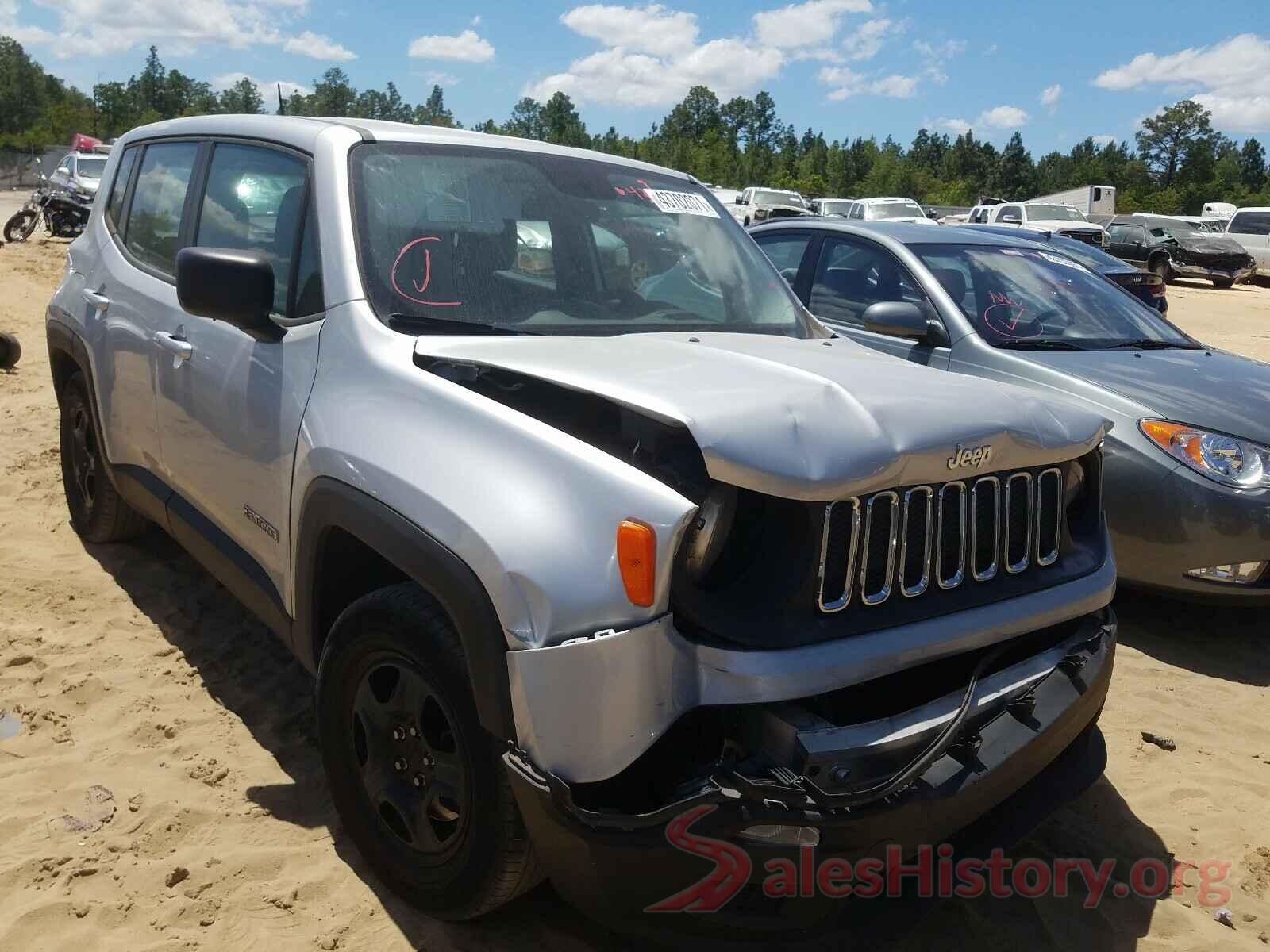 ZACCJAAT7GPD43806 2016 JEEP RENEGADE