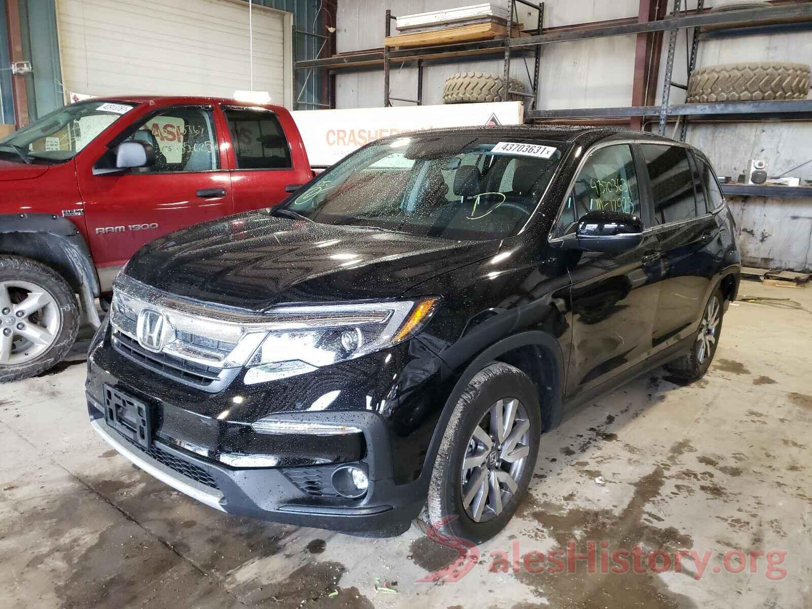 5FNYF6H56KB093695 2019 HONDA PILOT