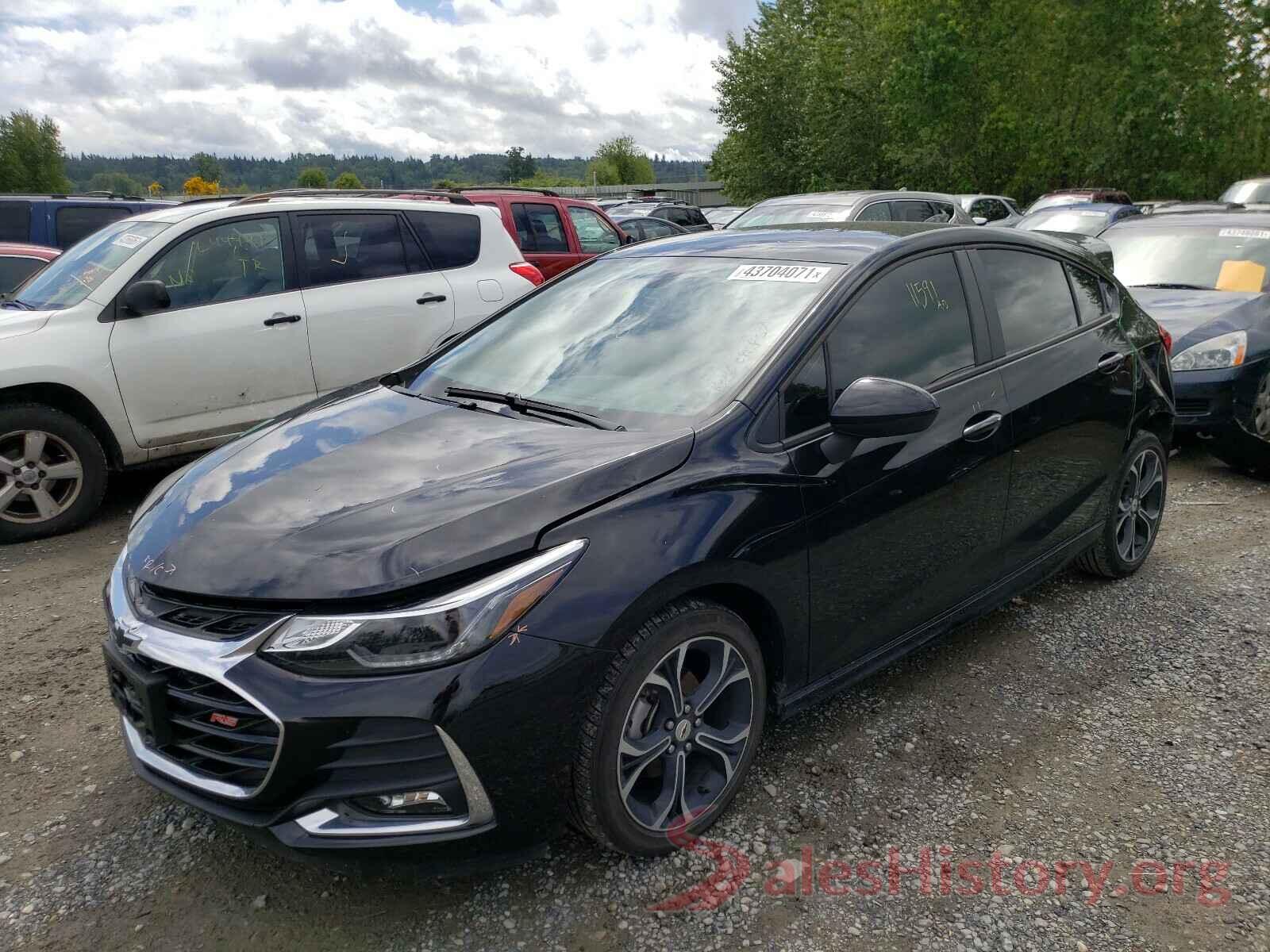 3G1BE6SM6KS568416 2019 CHEVROLET CRUZE