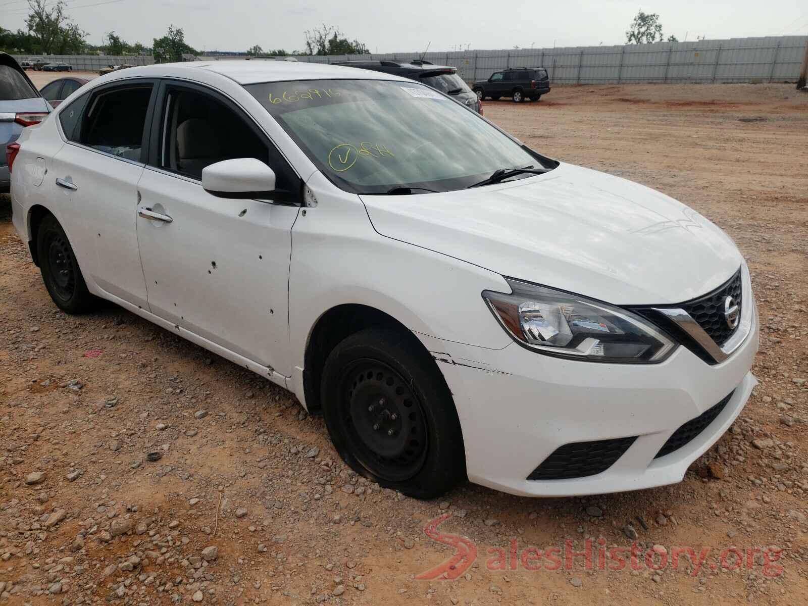 3N1AB7AP1GL662916 2016 NISSAN SENTRA