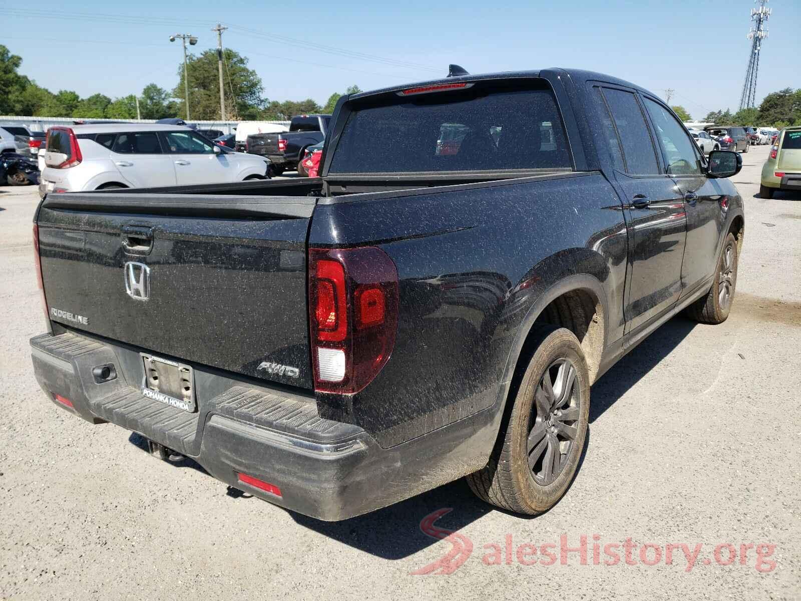 5FPYK3F13LB015748 2020 HONDA RIDGELINE