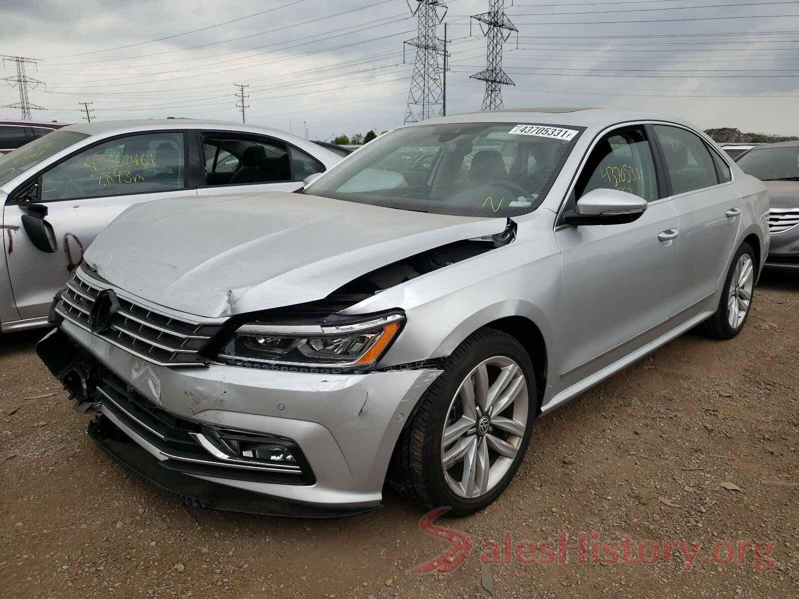 1VWCT7A30HC072684 2017 VOLKSWAGEN PASSAT