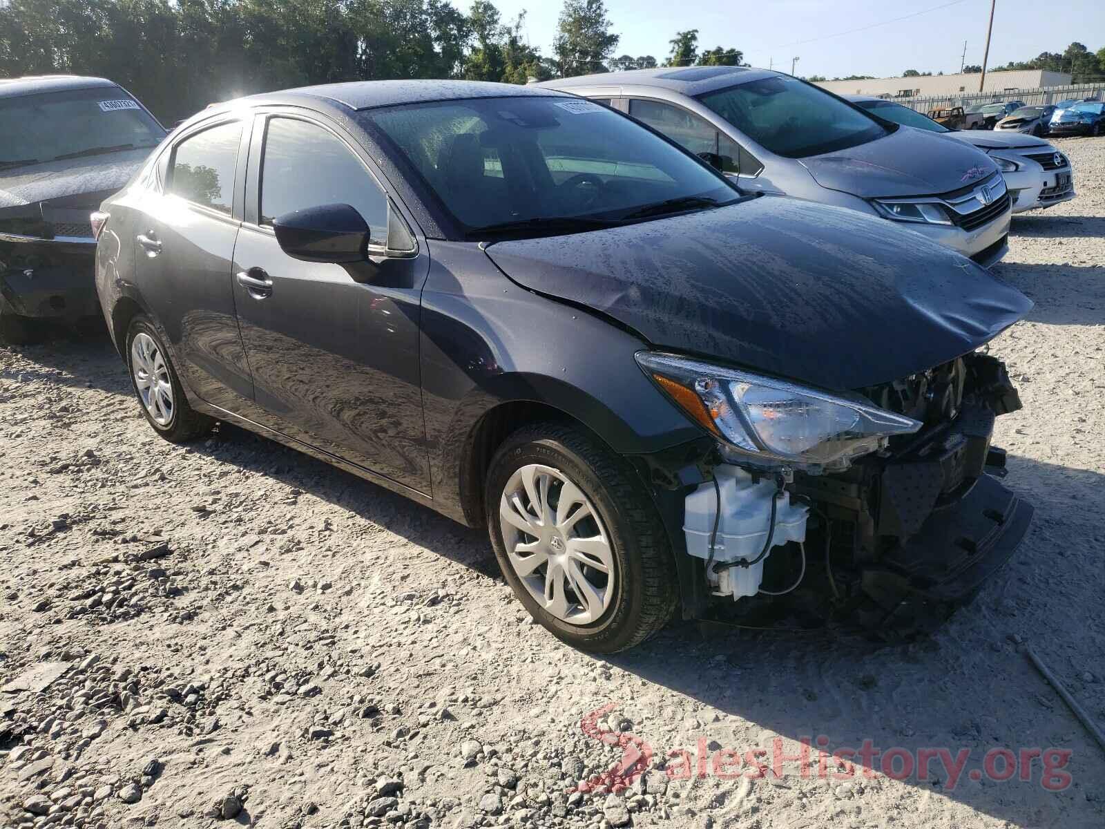 3MYDLBYV4KY521575 2019 TOYOTA YARIS