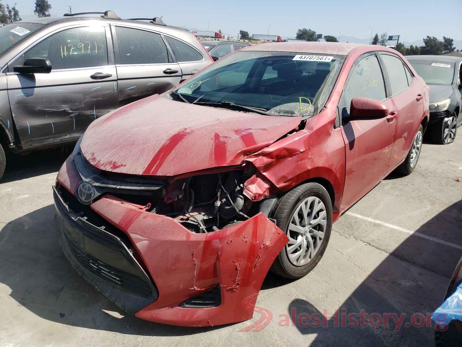 2T1BURHE5JC066407 2018 TOYOTA COROLLA