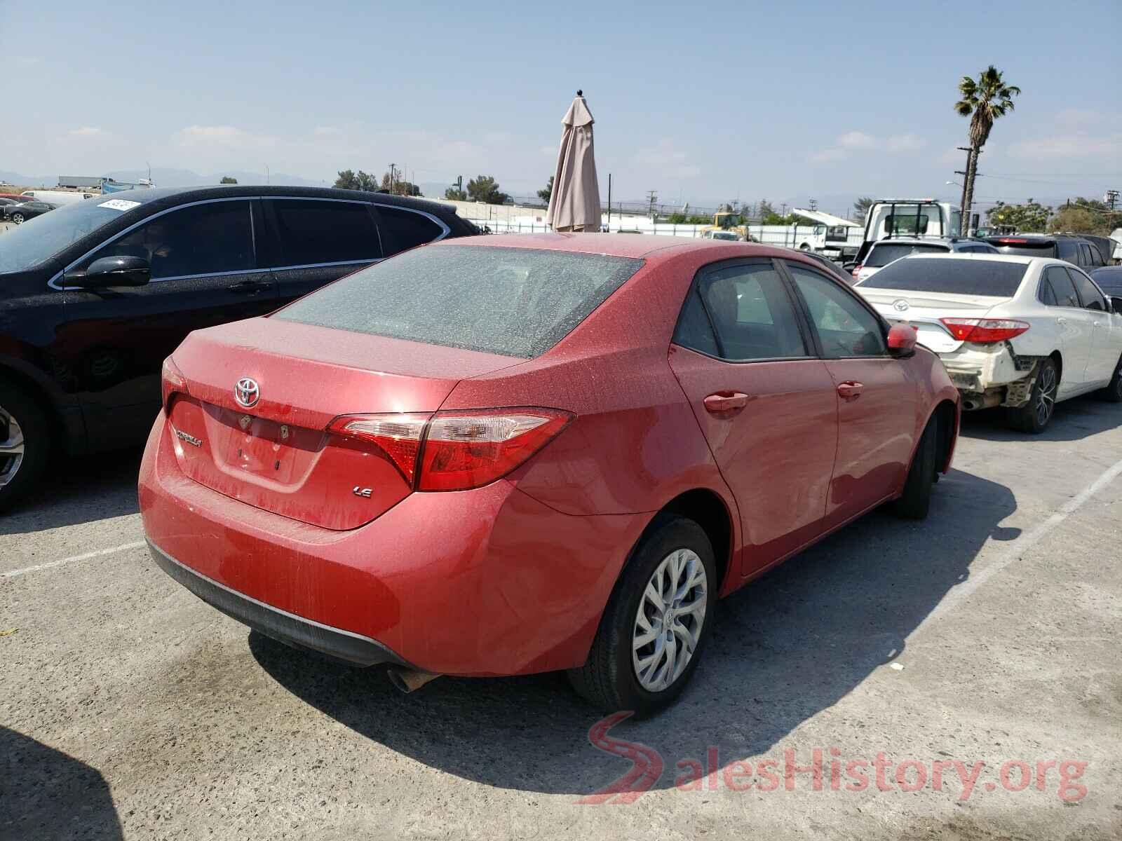 2T1BURHE5JC066407 2018 TOYOTA COROLLA