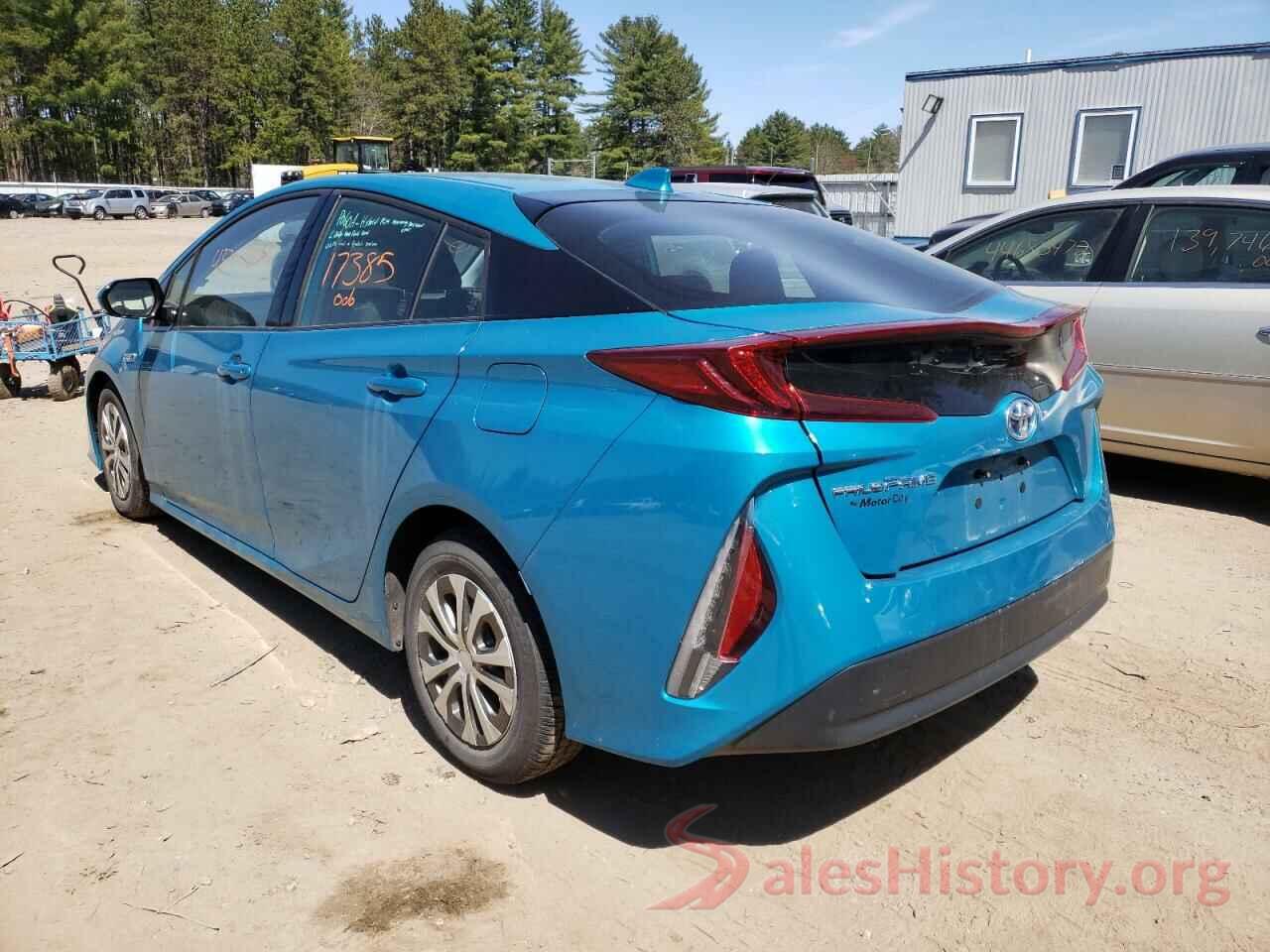 JTDKARFP5L3144922 2020 TOYOTA PRIUS