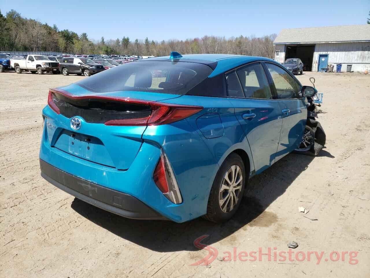 JTDKARFP5L3144922 2020 TOYOTA PRIUS