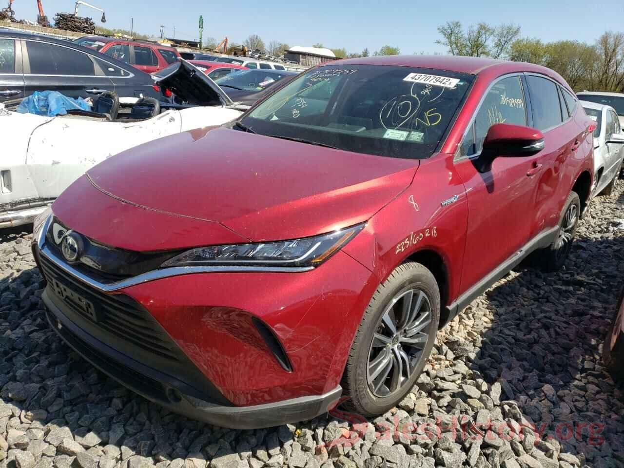 JTEAAAAH8MJ037899 2021 TOYOTA VENZA