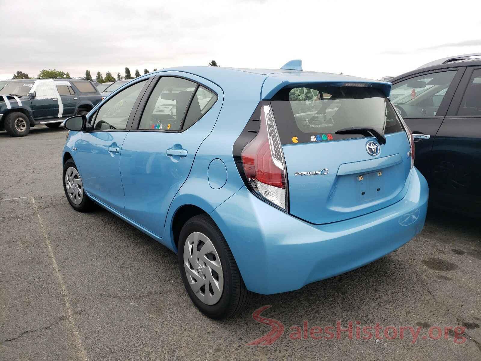 JTDKDTB33G1128193 2016 TOYOTA PRIUS