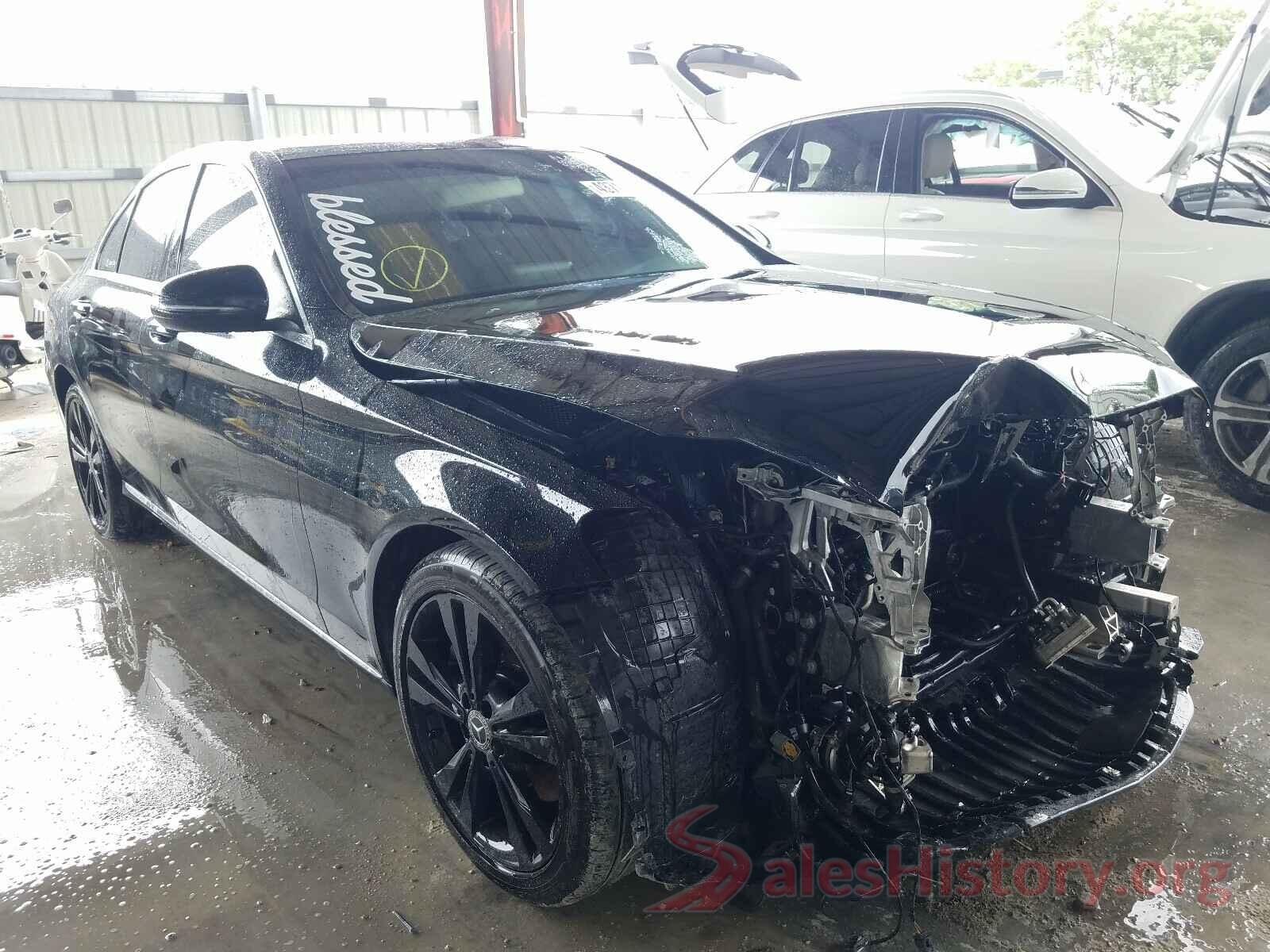 55SWF4JB2HU211311 2017 MERCEDES-BENZ C CLASS