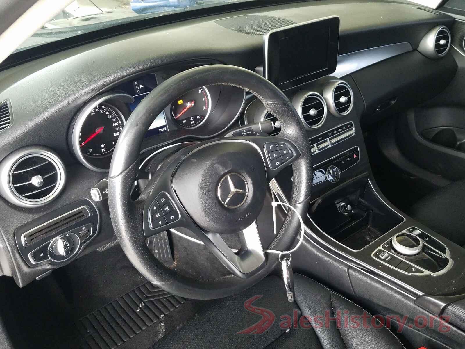 55SWF4JB2HU211311 2017 MERCEDES-BENZ C CLASS