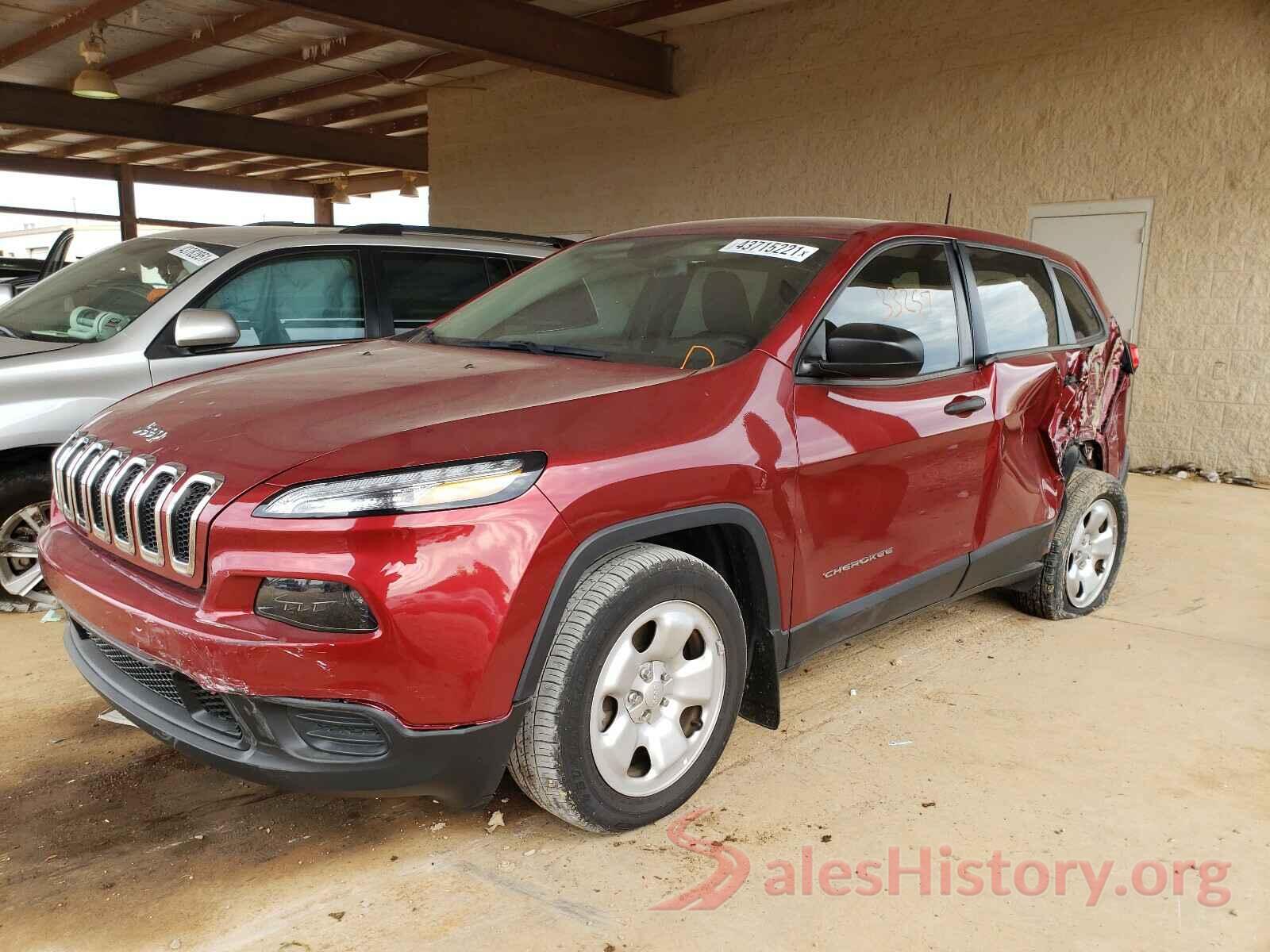 1C4PJLAB8HW572732 2017 JEEP CHEROKEE