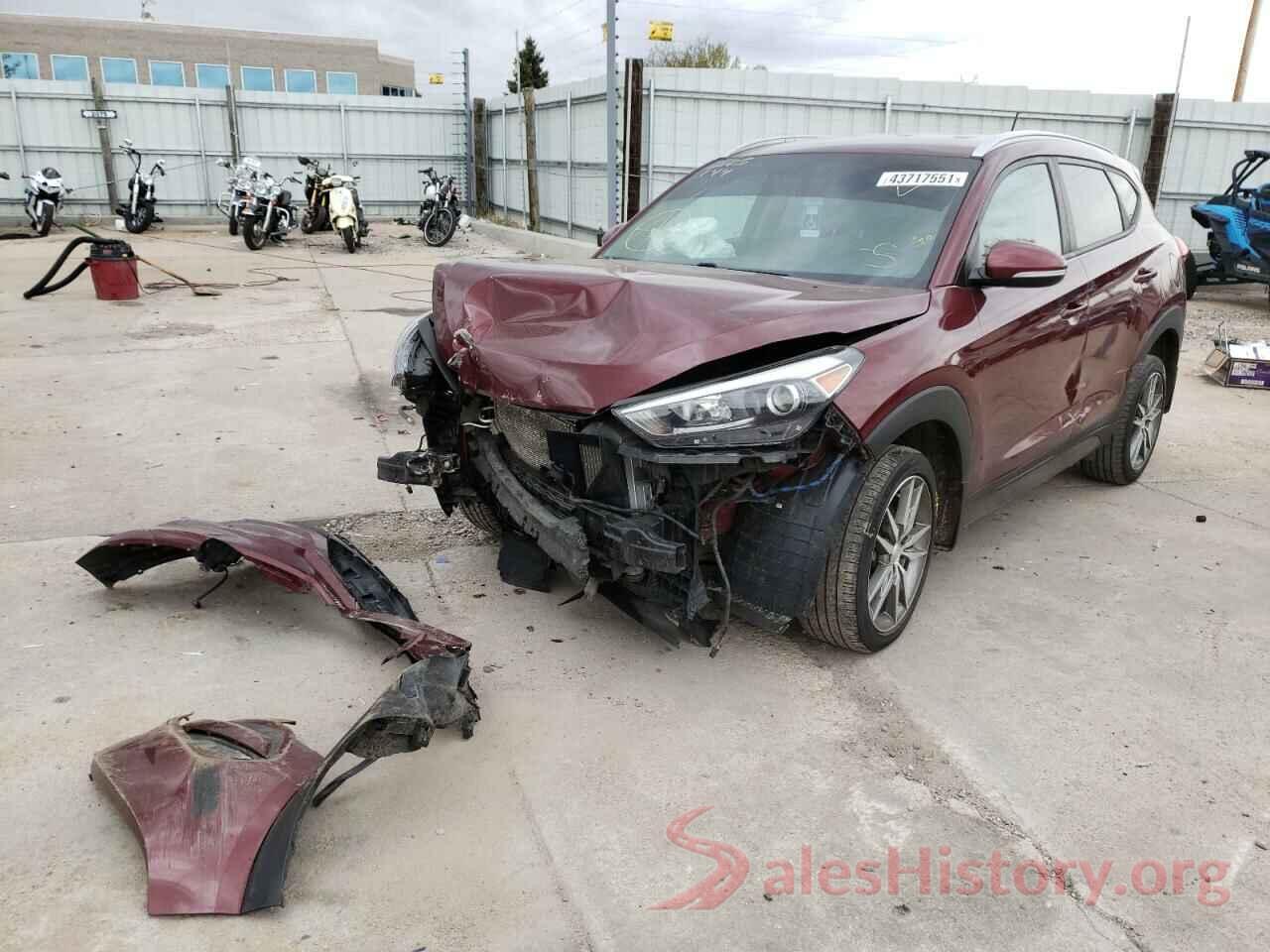 KM8J3CA29GU178405 2016 HYUNDAI TUCSON