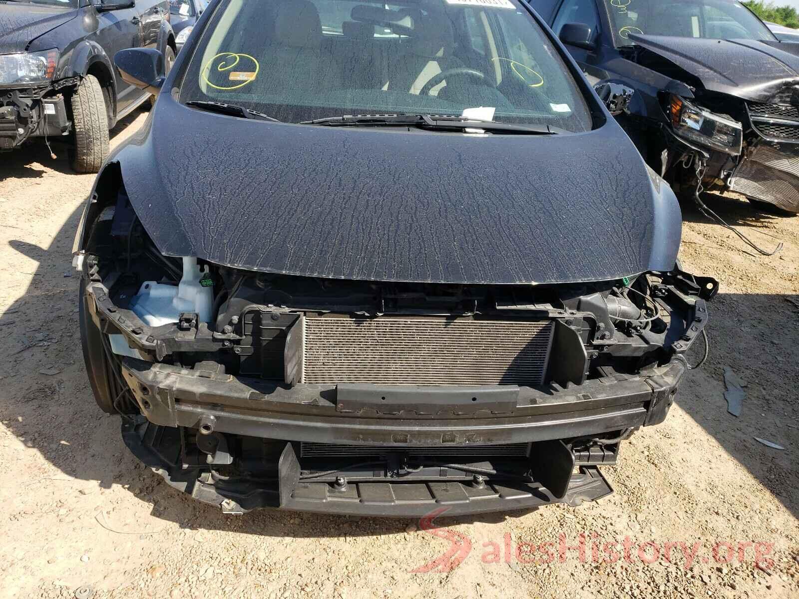 KMHD35LH7GU335214 2016 HYUNDAI ELANTRA