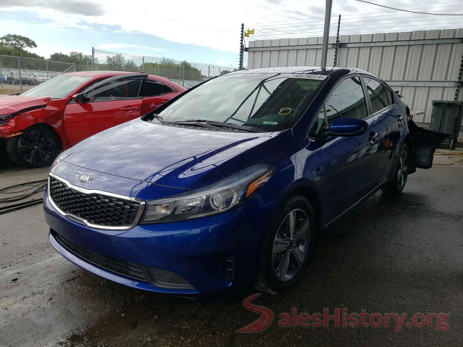 3KPFL4A70JE206996 2018 KIA FORTE