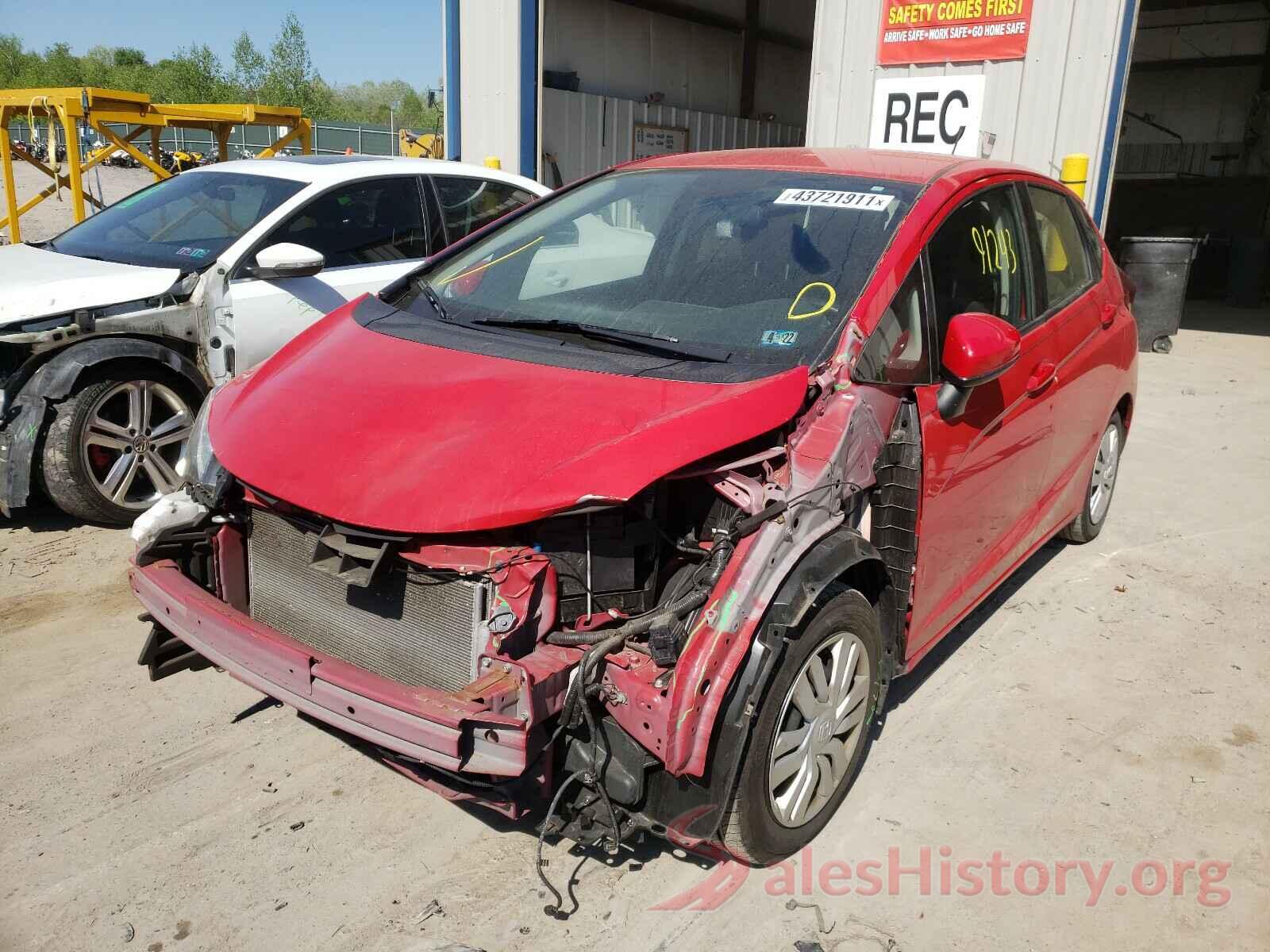 JHMGK5H59GX002139 2016 HONDA FIT