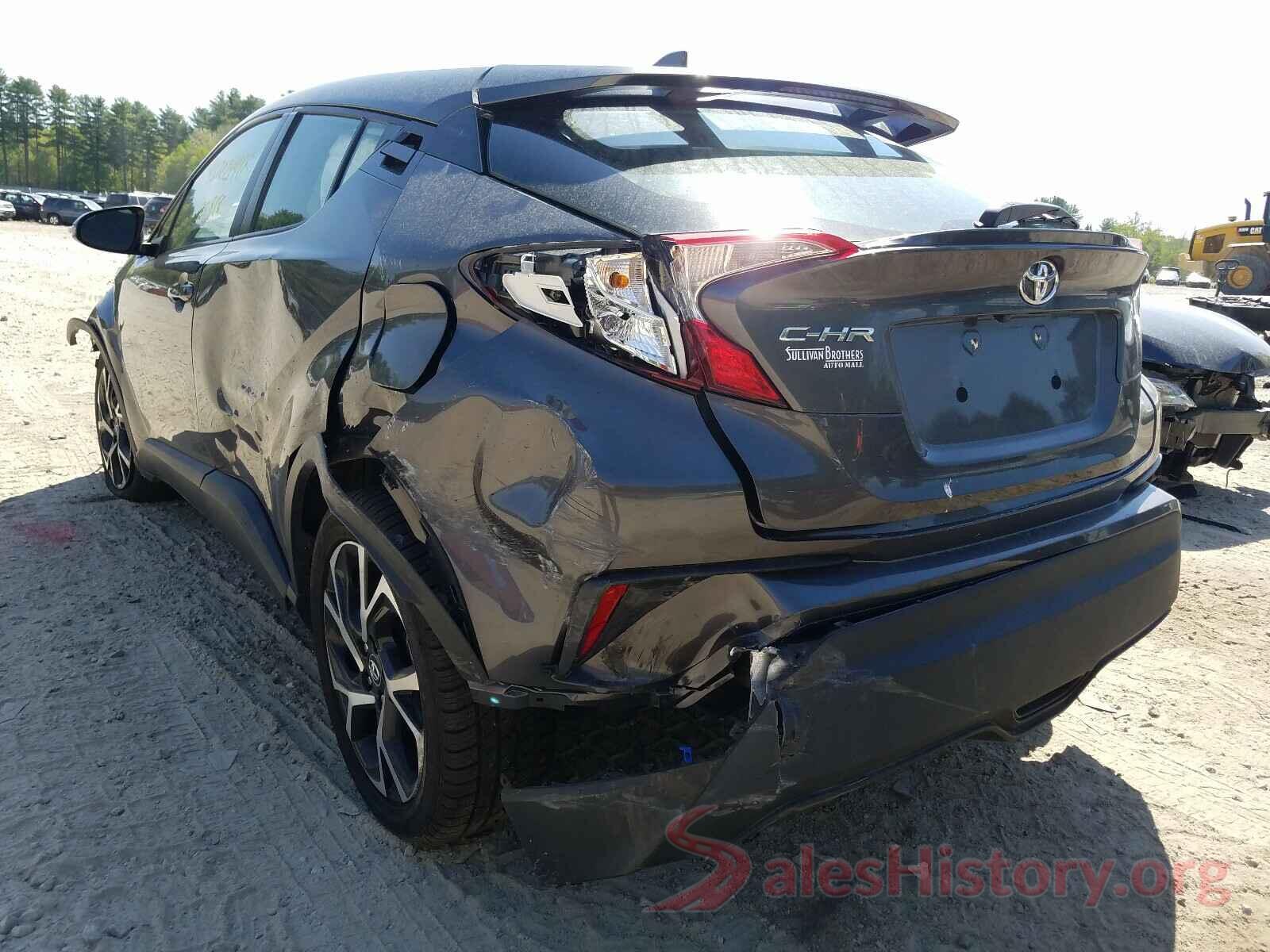 NMTKHMBX8JR049494 2018 TOYOTA C-HR