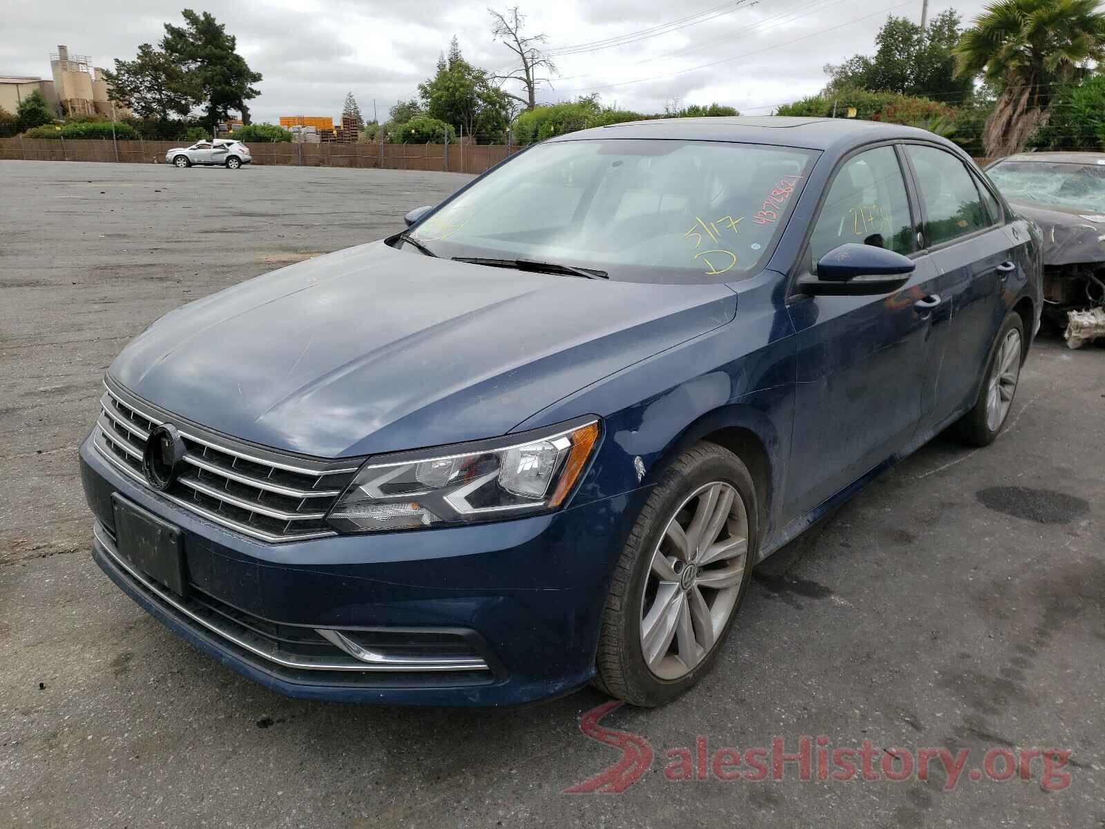 1VWLA7A35KC007035 2019 VOLKSWAGEN PASSAT