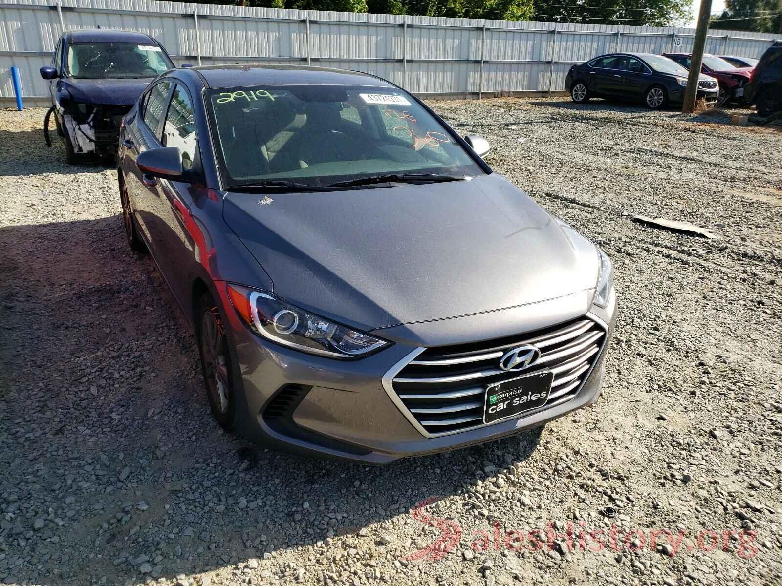 5NPD84LF4JH362919 2018 HYUNDAI ELANTRA