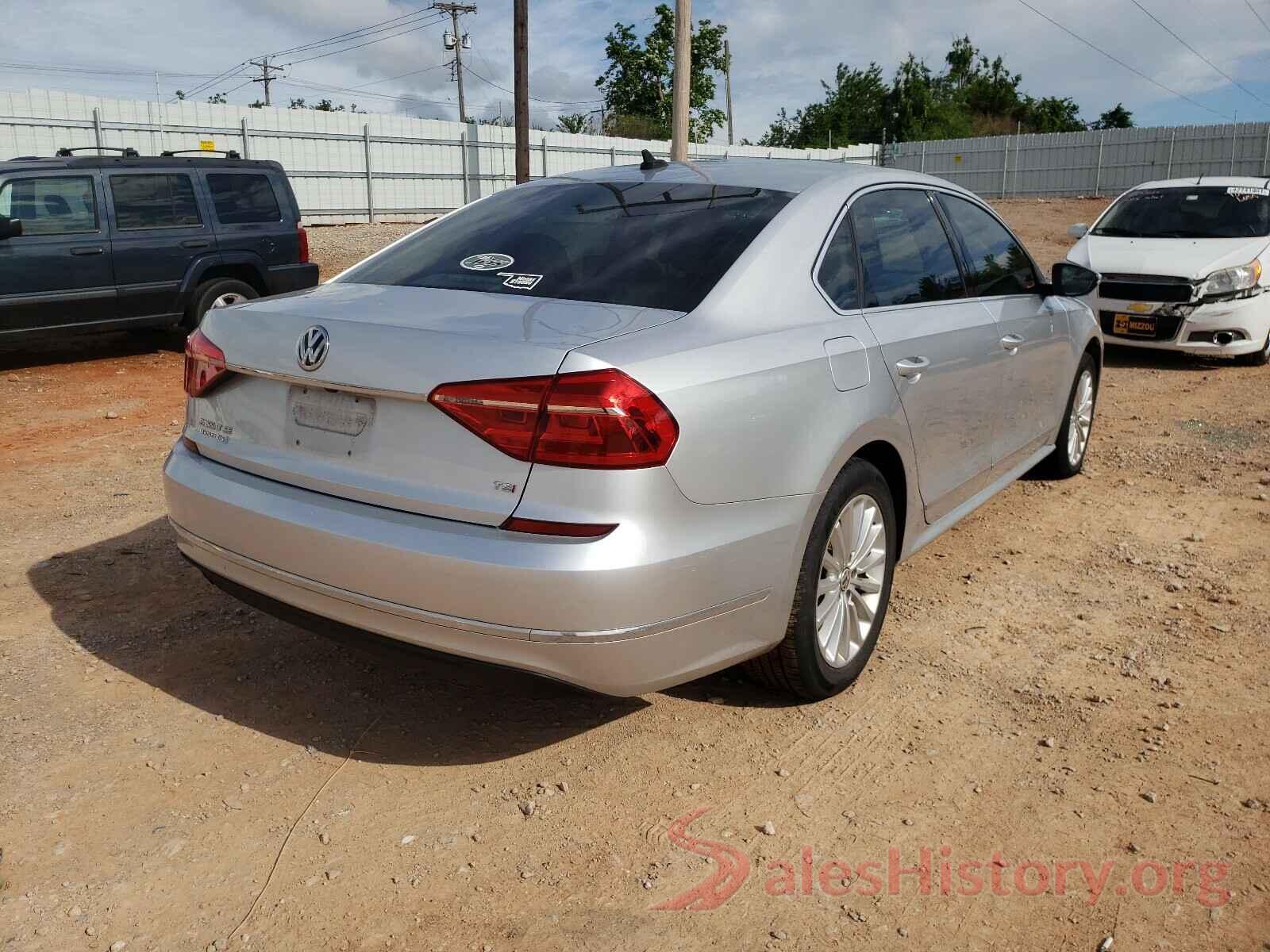 1VWBS7A39GC054696 2016 VOLKSWAGEN PASSAT