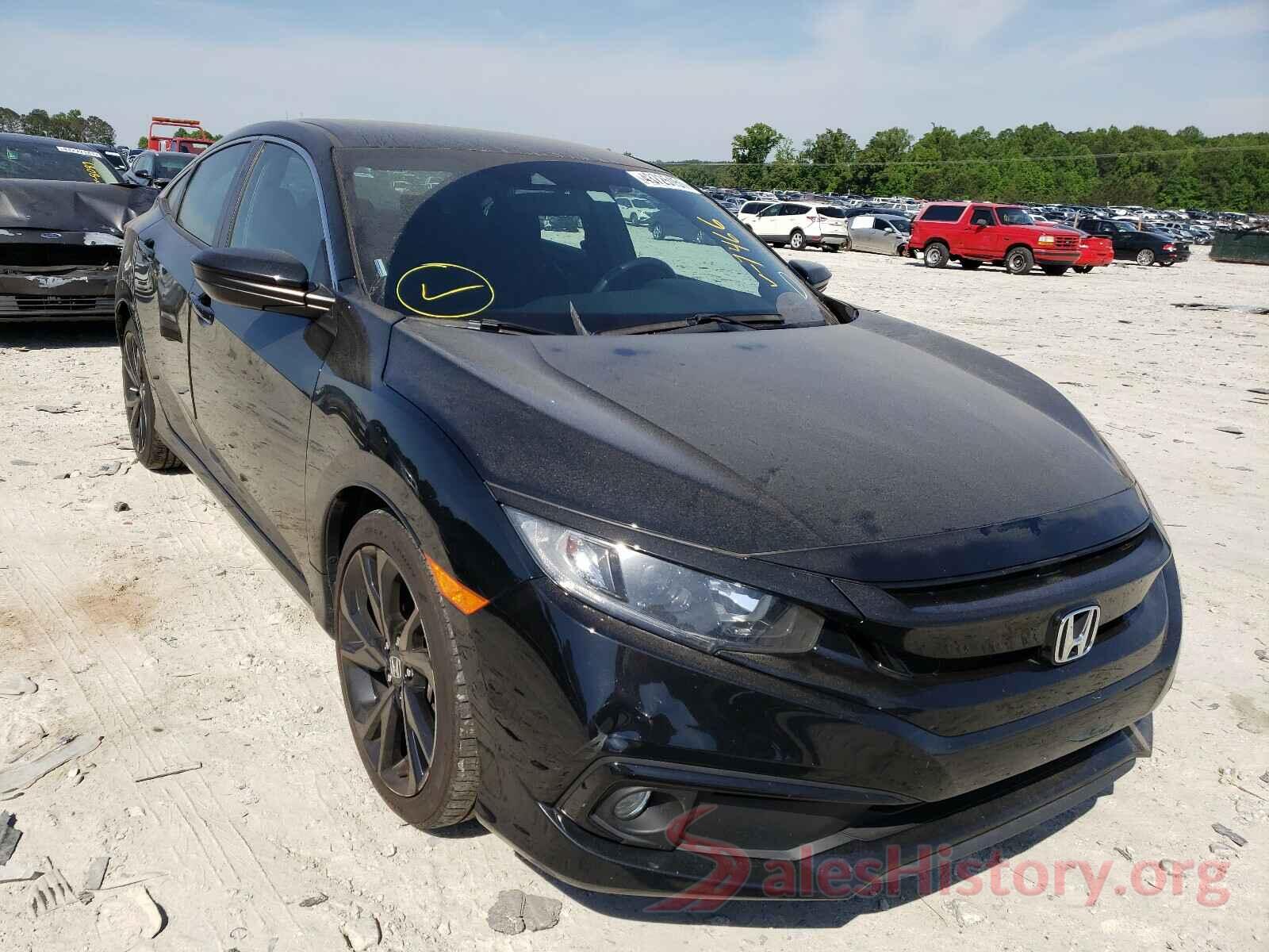 19XFC2F87KE007466 2019 HONDA CIVIC