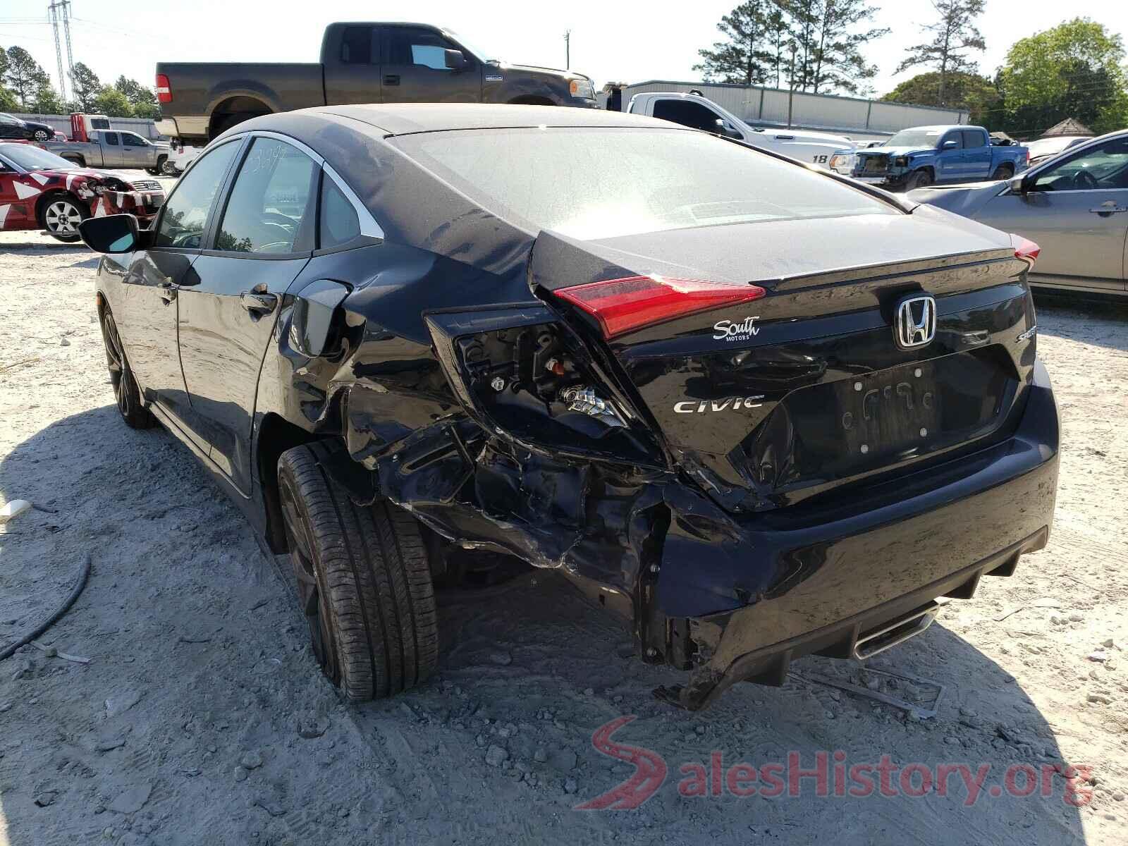 19XFC2F87KE007466 2019 HONDA CIVIC