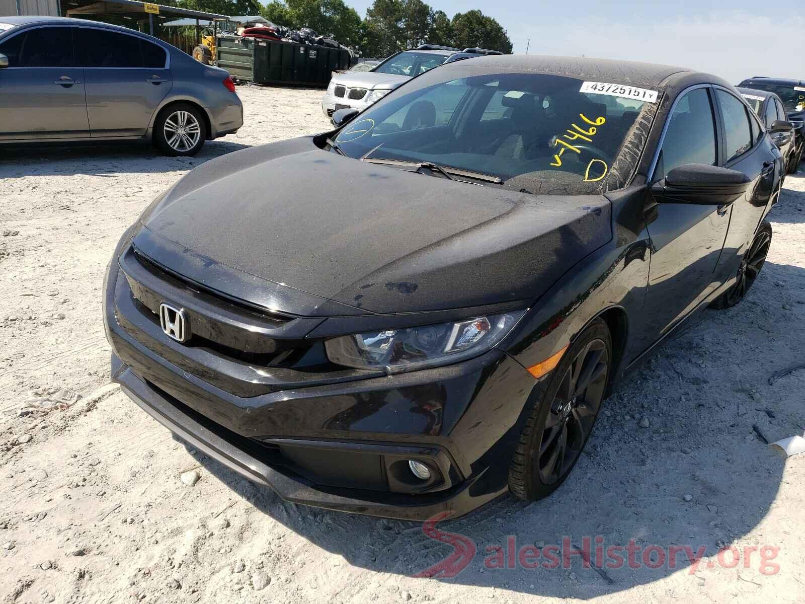 19XFC2F87KE007466 2019 HONDA CIVIC