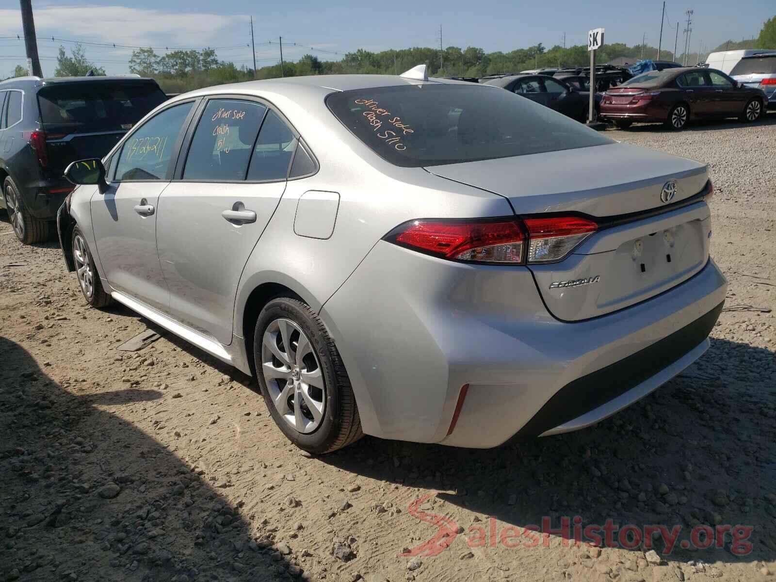 5YFEPMAE6MP220290 2021 TOYOTA COROLLA