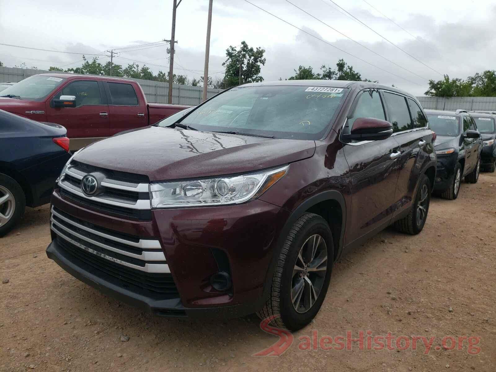 5TDZARFH0KS058518 2019 TOYOTA HIGHLANDER