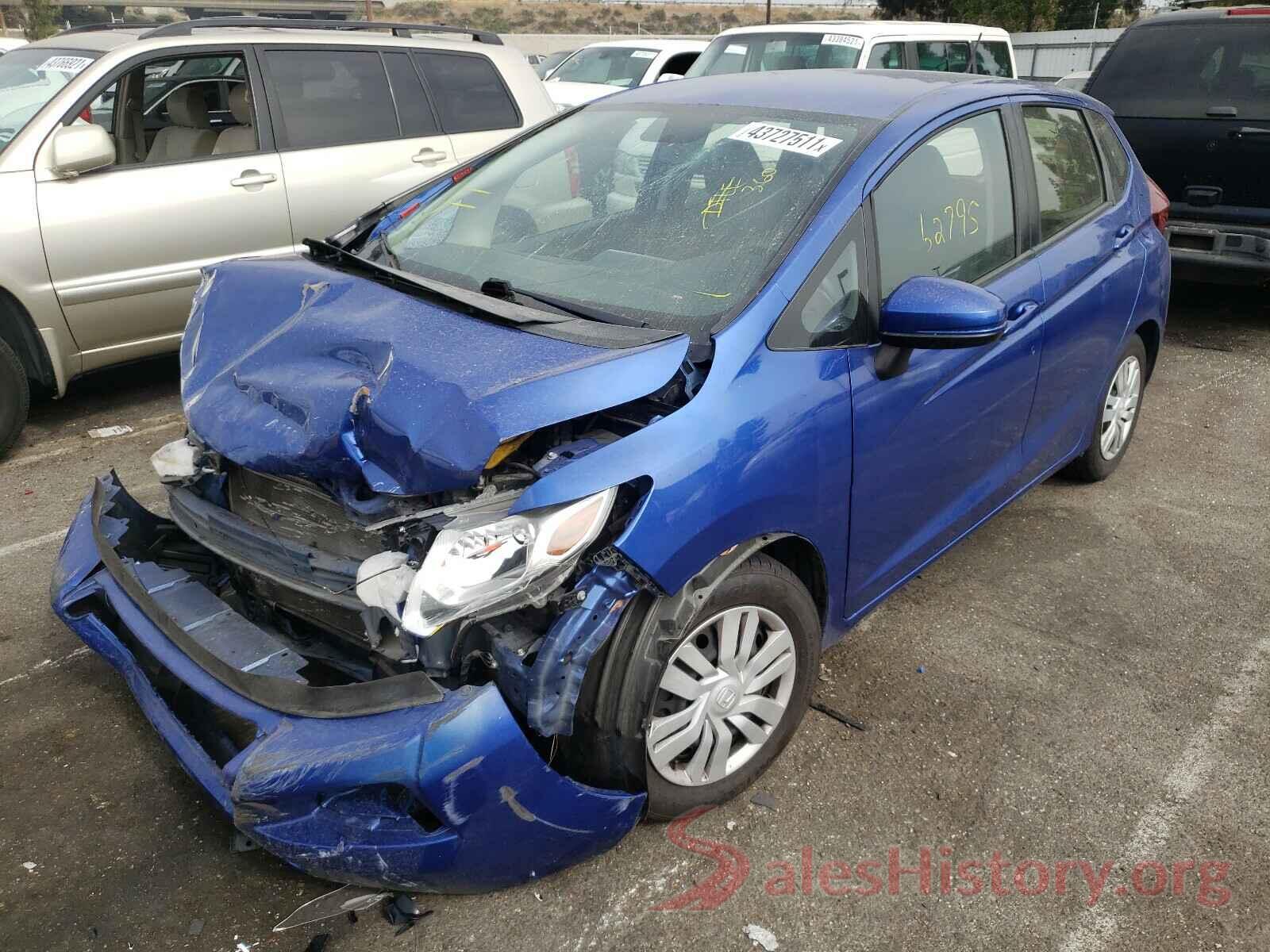 JHMGK5H55GX006186 2016 HONDA FIT