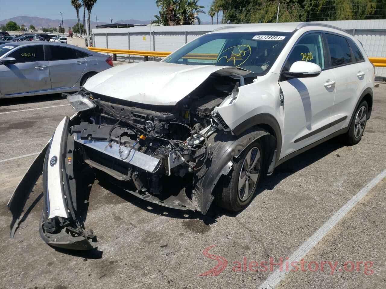 KNDCC3LC7H5047858 2017 KIA NIRO