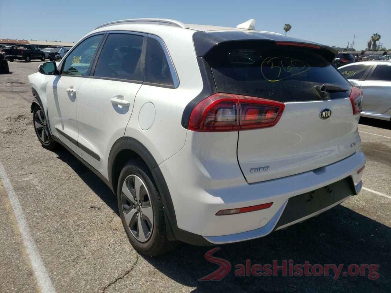 KNDCC3LC7H5047858 2017 KIA NIRO