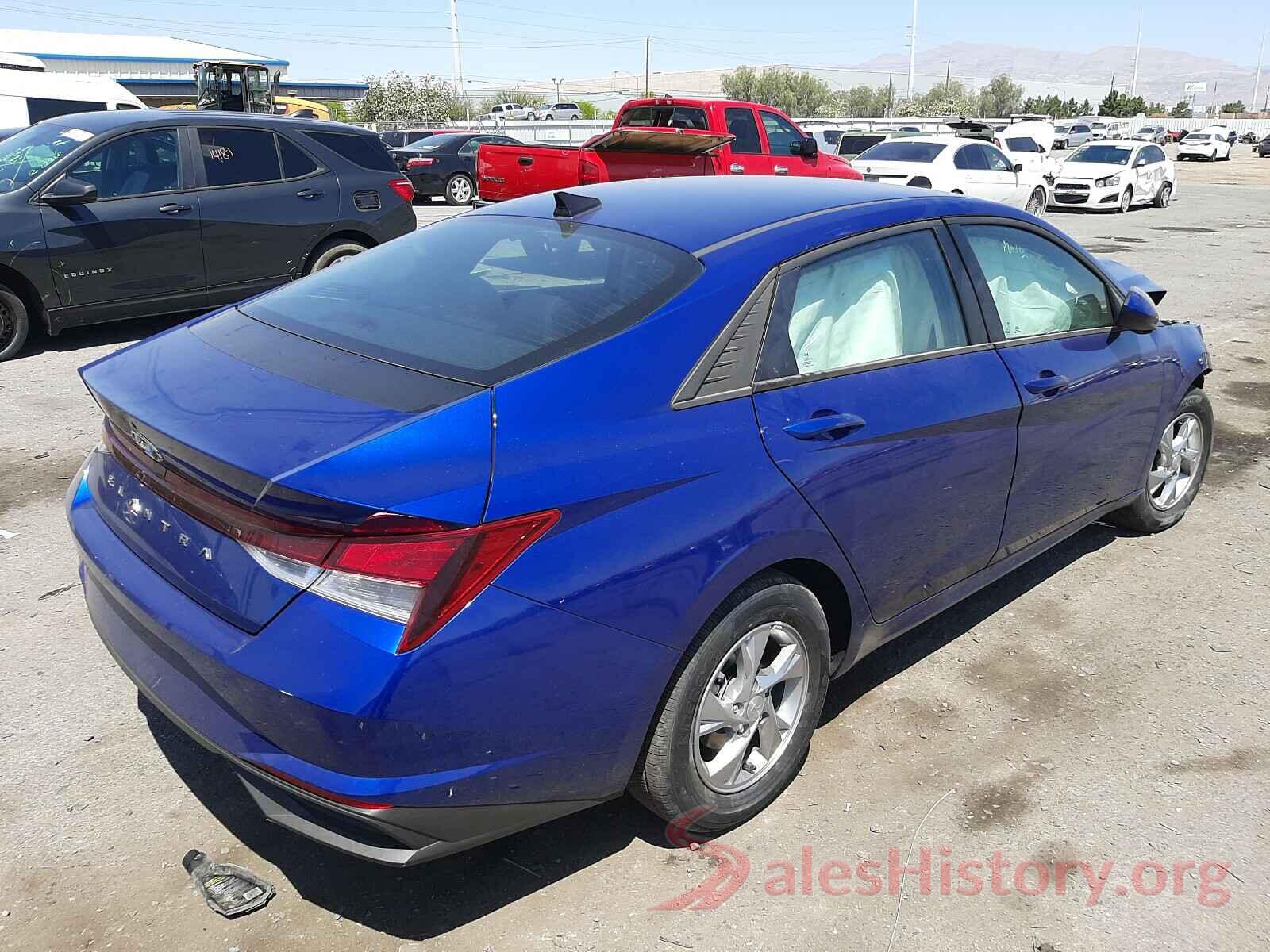 5NPLL4AGXMH035242 2021 HYUNDAI ELANTRA