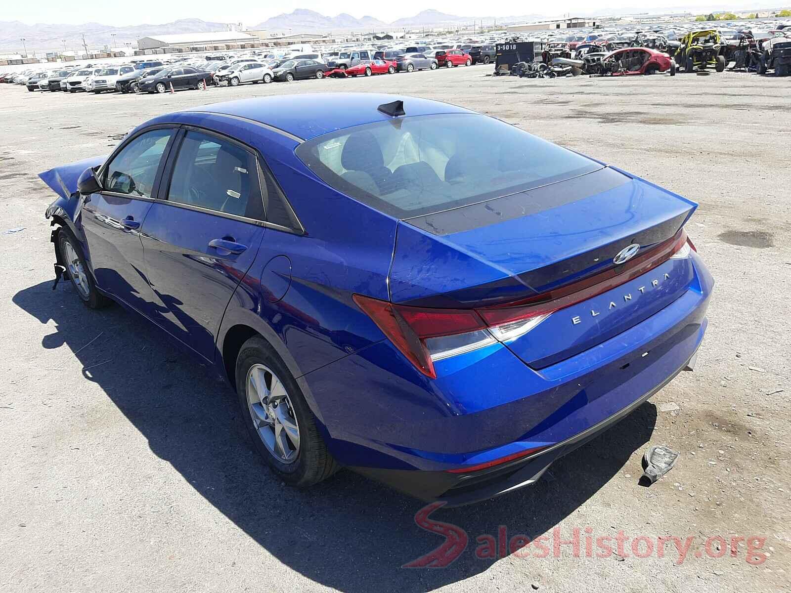 5NPLL4AGXMH035242 2021 HYUNDAI ELANTRA