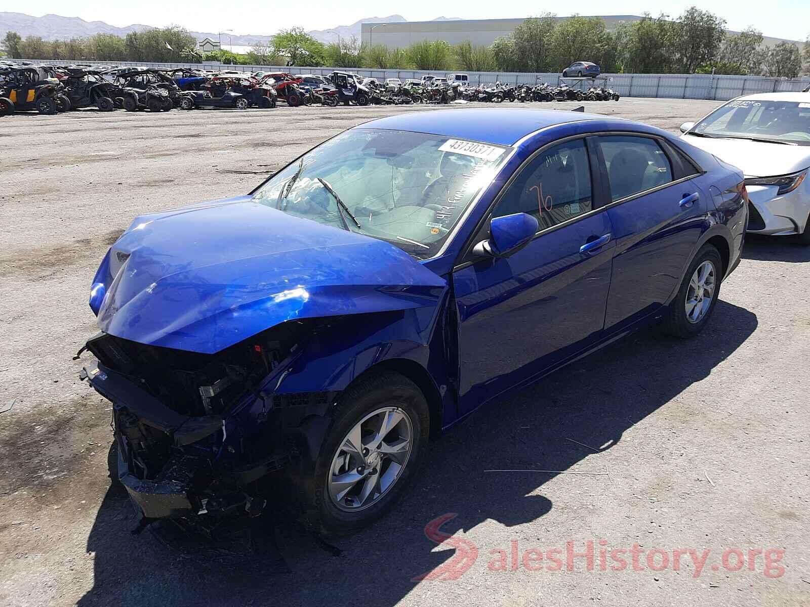 5NPLL4AGXMH035242 2021 HYUNDAI ELANTRA