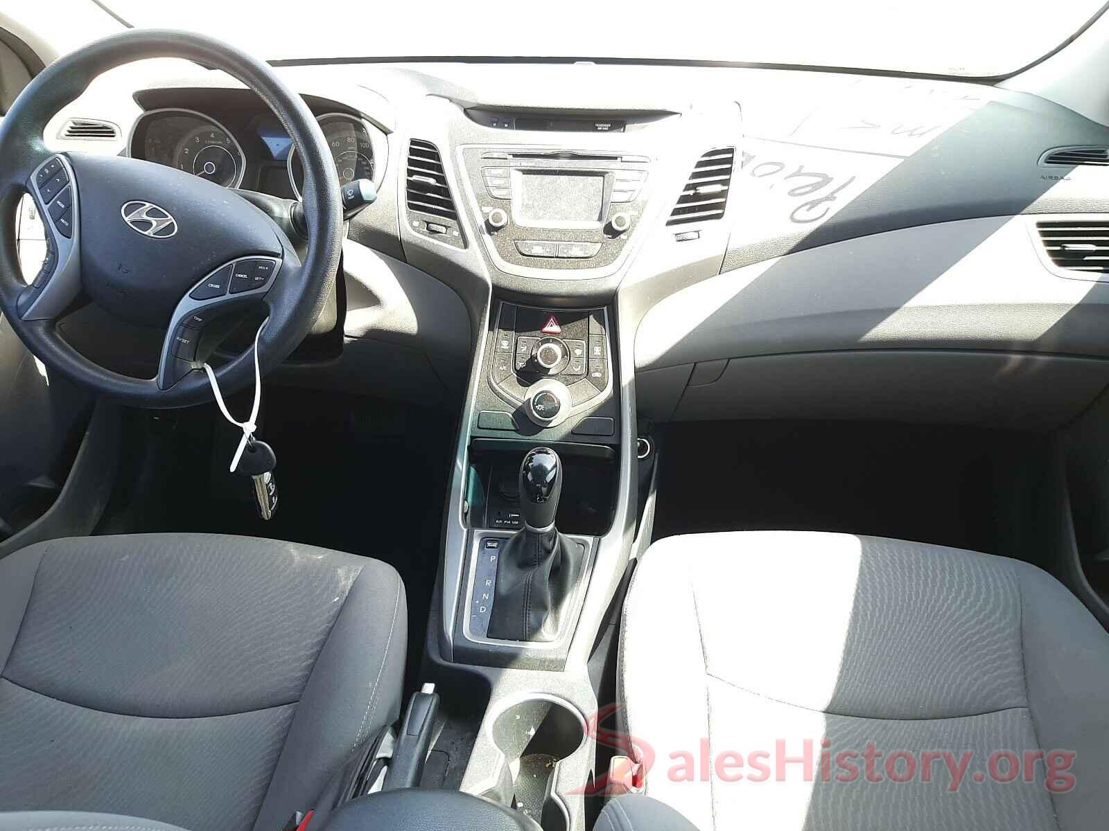 KMHDH4AE9GU511510 2016 HYUNDAI ELANTRA