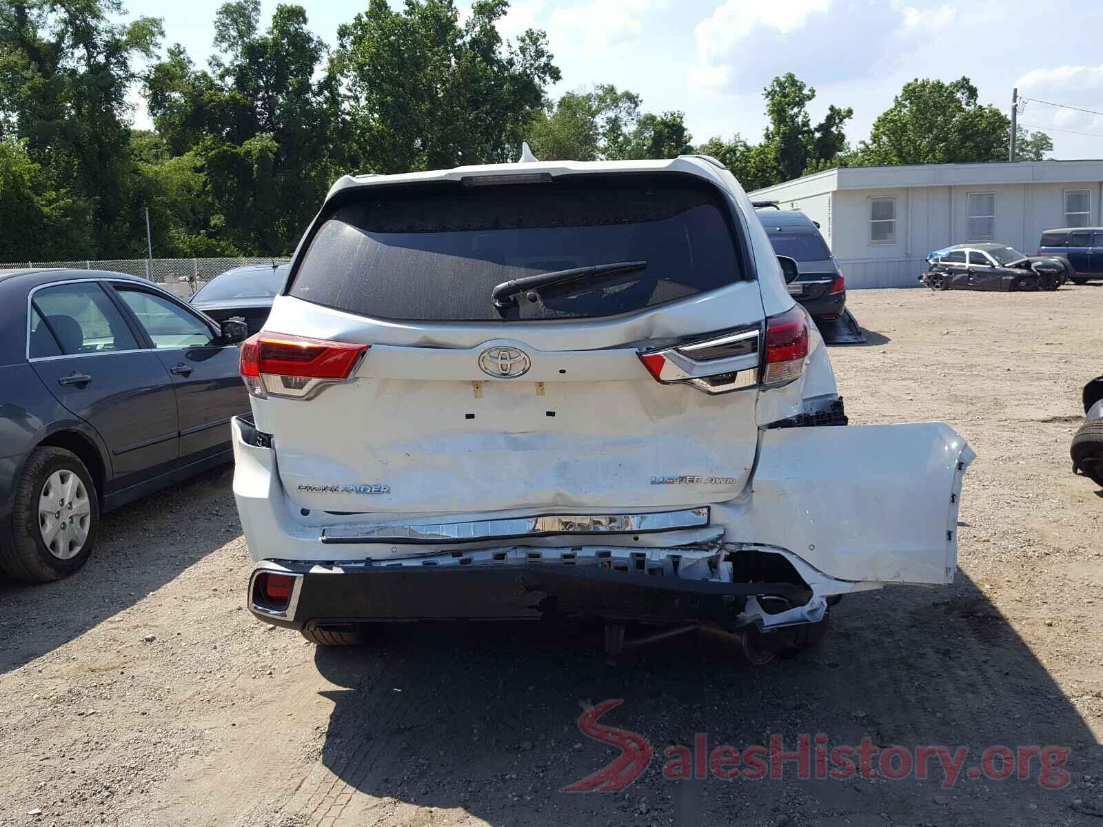 5TDDZRFH6KS730925 2019 TOYOTA HIGHLANDER