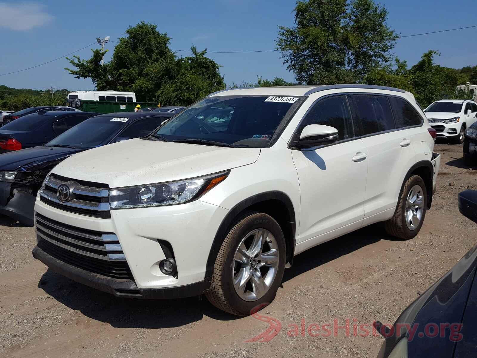 5TDDZRFH6KS730925 2019 TOYOTA HIGHLANDER