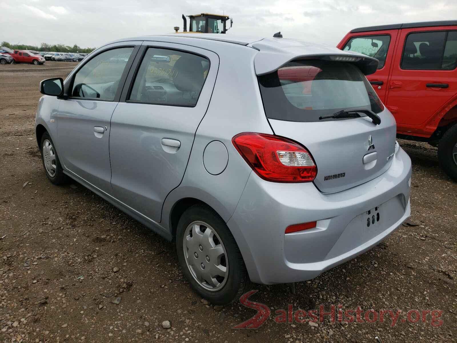 ML32A3HJ8HH022221 2017 MITSUBISHI MIRAGE