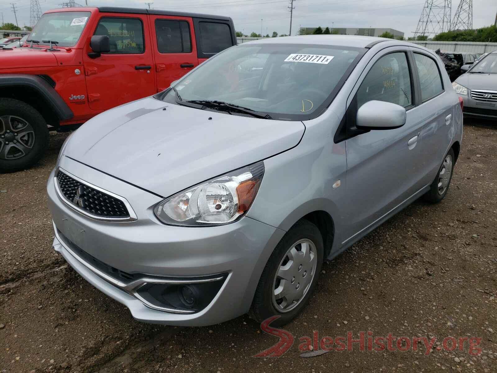 ML32A3HJ8HH022221 2017 MITSUBISHI MIRAGE