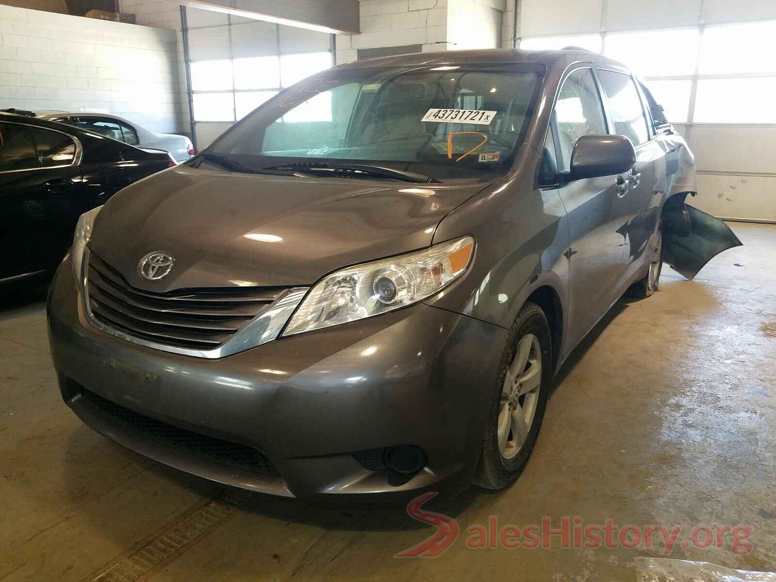 5TDKK3DC6GS763494 2016 TOYOTA SIENNA