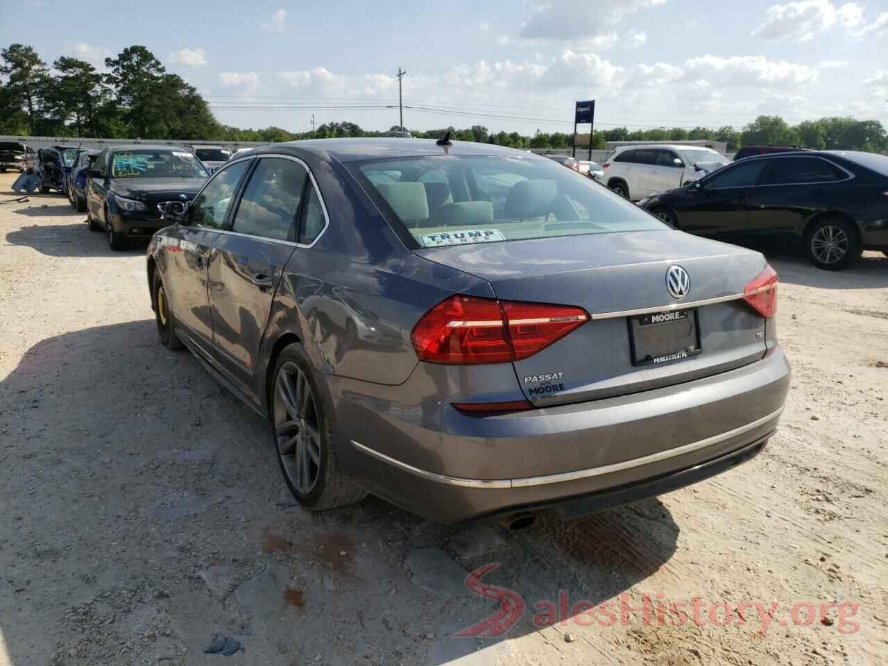 1VWAT7A32GC035593 2016 VOLKSWAGEN PASSAT