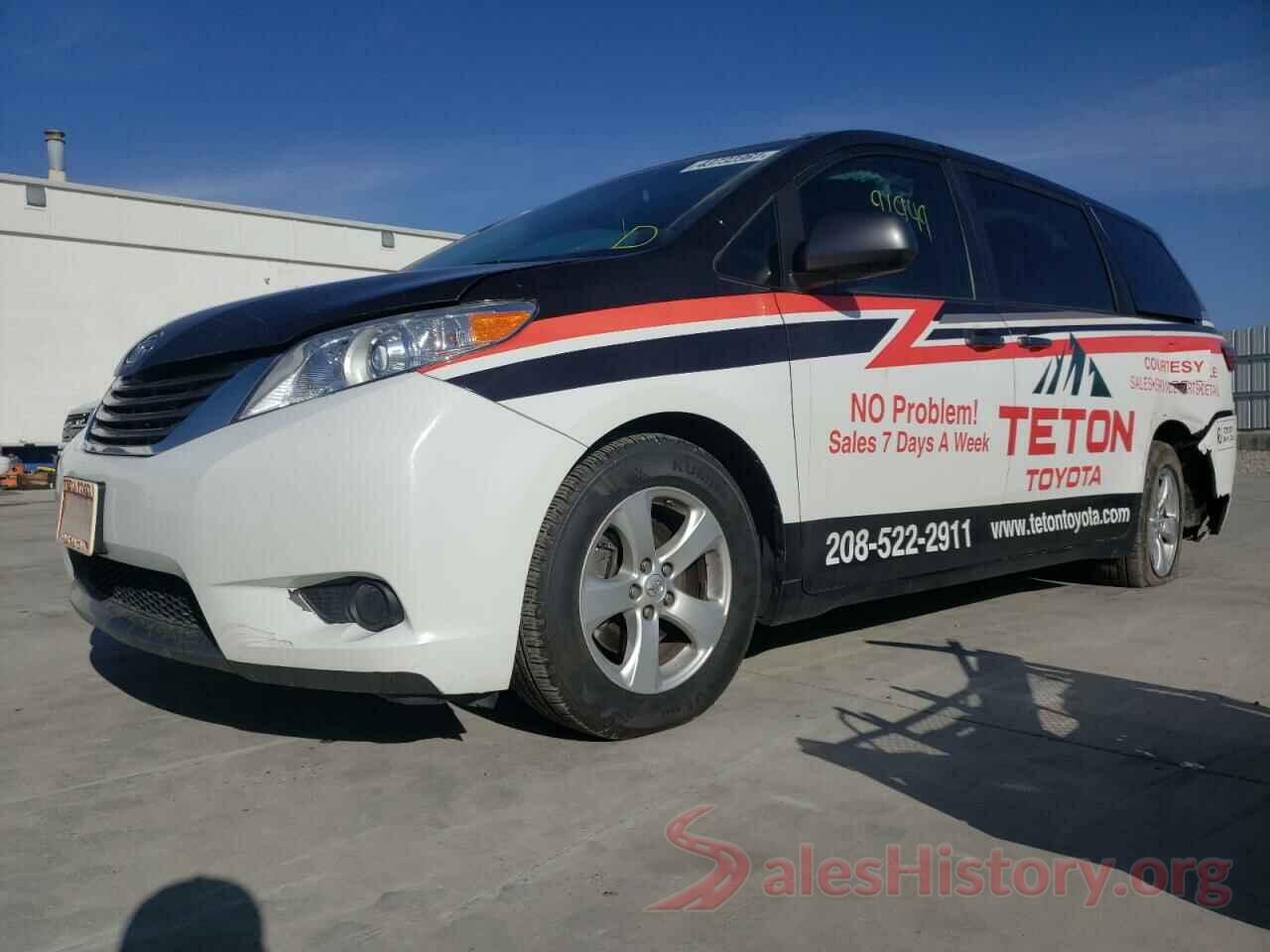 5TDKK3DC1GS745808 2016 TOYOTA SIENNA