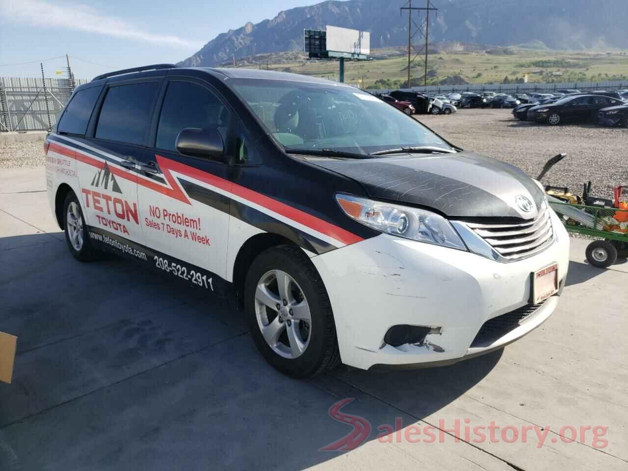 5TDKK3DC1GS745808 2016 TOYOTA SIENNA